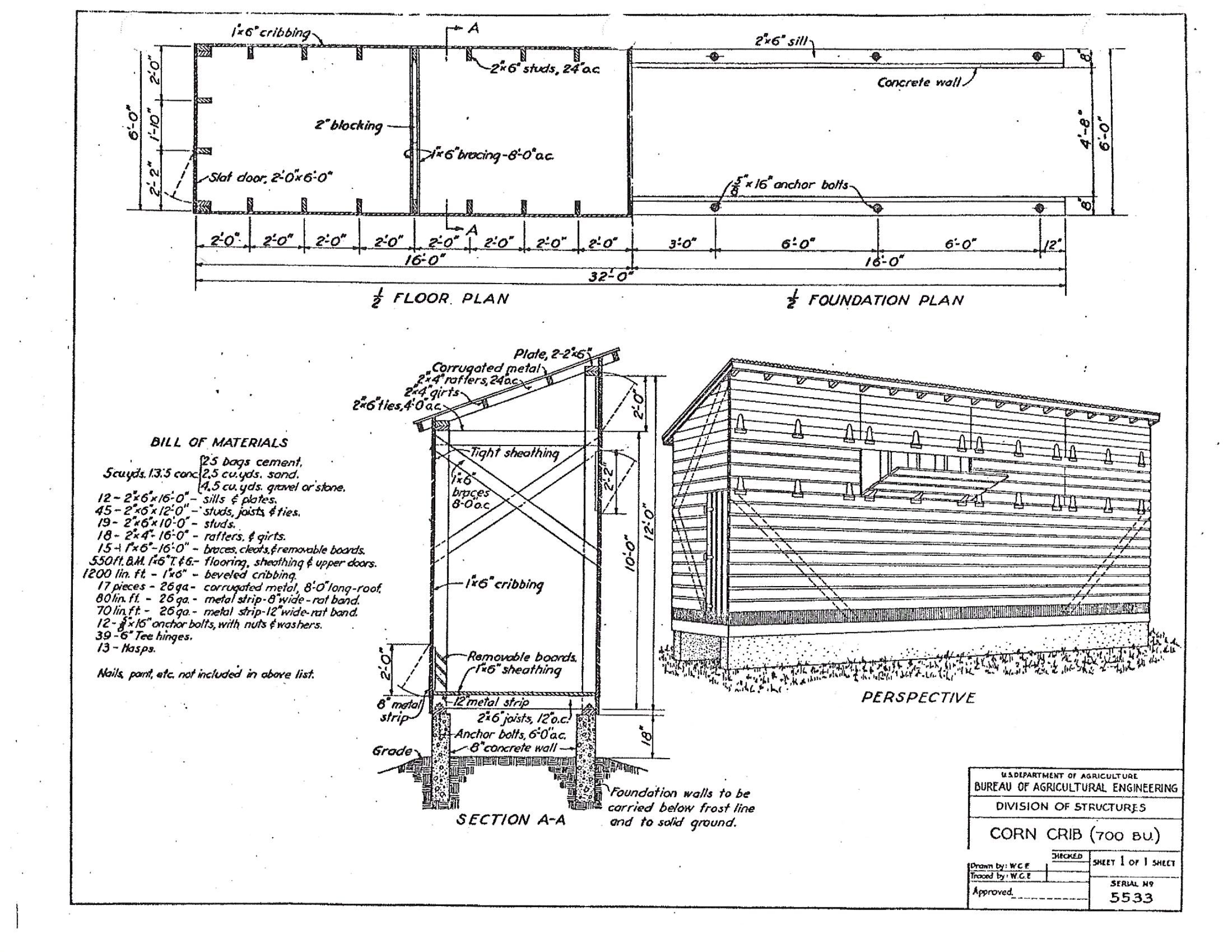 Is It A Corn Crib Silo Or Bin Preservation Parks Of Delaware